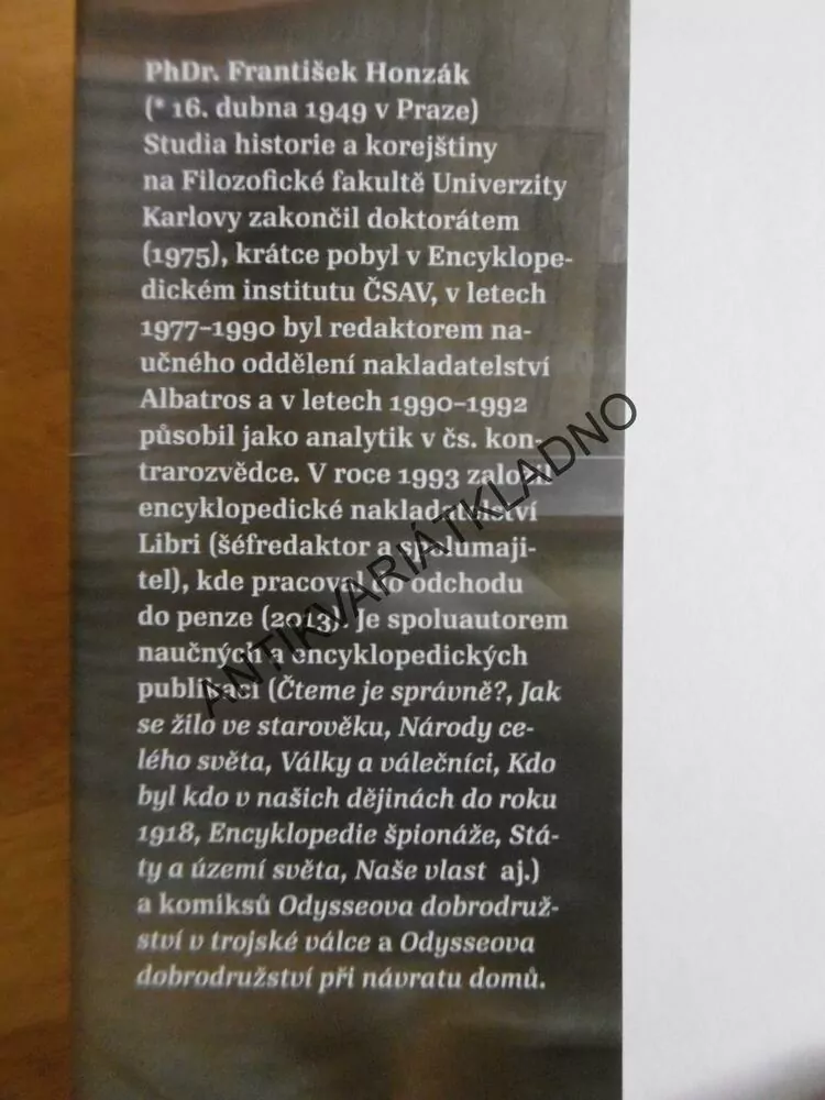 ČAS PSYCHOPATŮ, FRANTIŠEK A RADKIN HONZÁK, **an