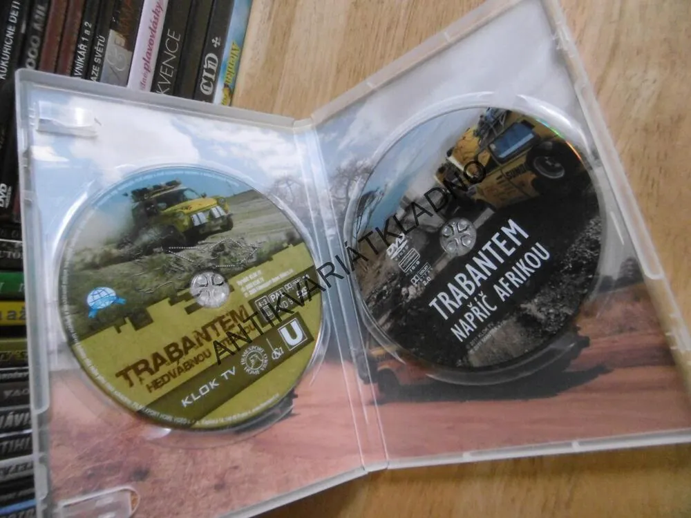 TRABANTEM NAPŘÍČ AFRIKOU+HEDVÁBNOU STEZKOU, DVD FILM