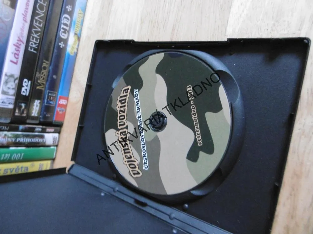 VOJENSKÁ VOZIDLA ČESKOSLOVENSKÉ ARMÁDY, DVD FILM
