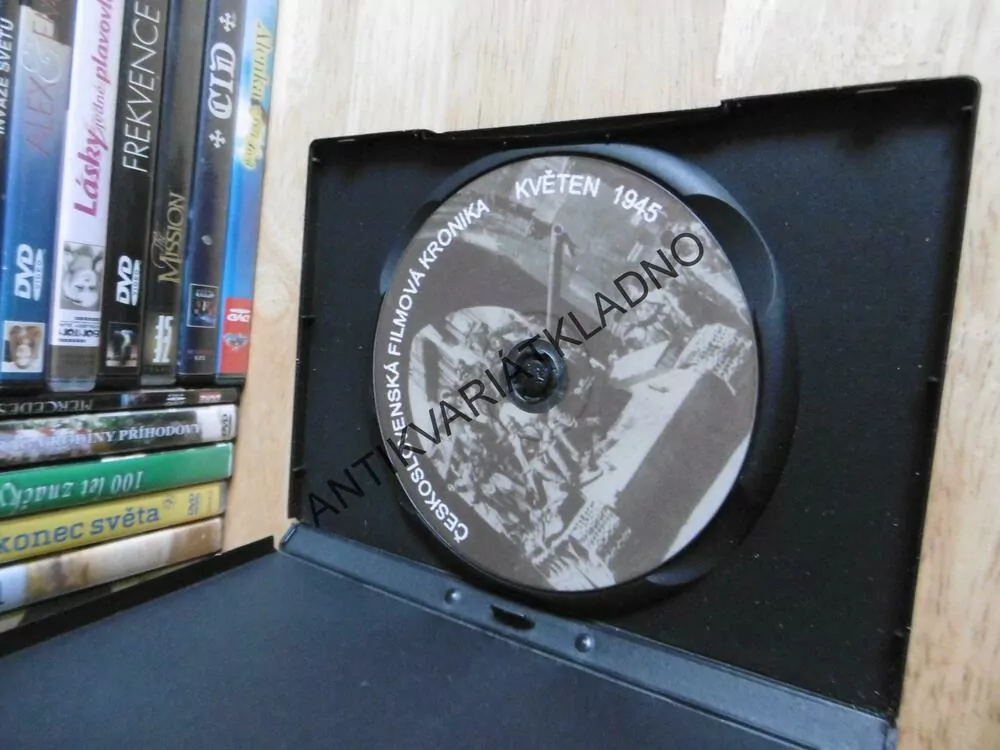 ČESKOSLOVENSKÁ FILMOVÁ KRONIKA KVĚTEN 1945, DVD FILM