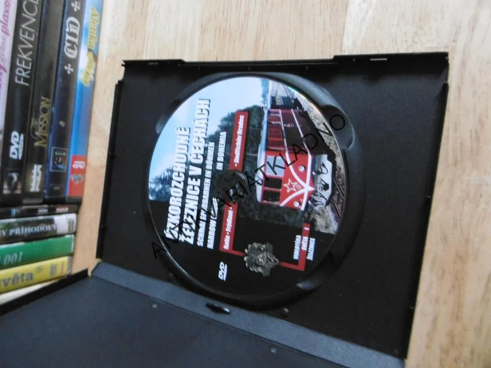 ÚZKOROZCHODNÉ ŽELEZNICE V ČECHÁCH, DVD FILM
