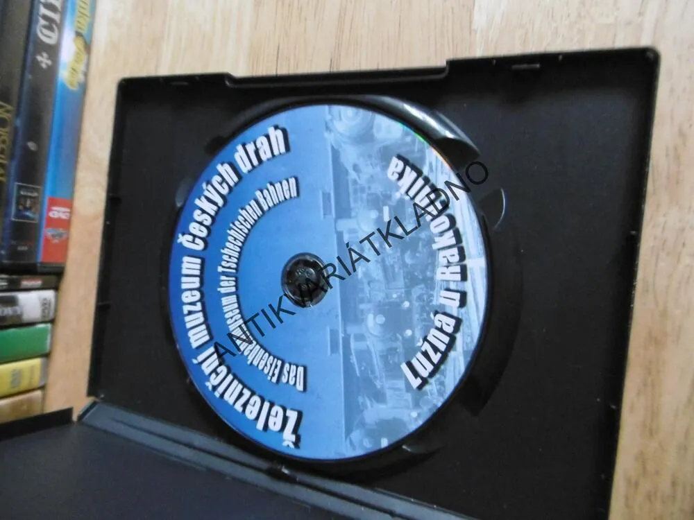 ŽELEZNIČNÍ MUZEUM ČESKÝCH DRAH, DVD FILM