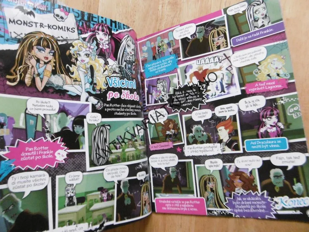 MONSTER HIGH, 5/2015, KOMIKS