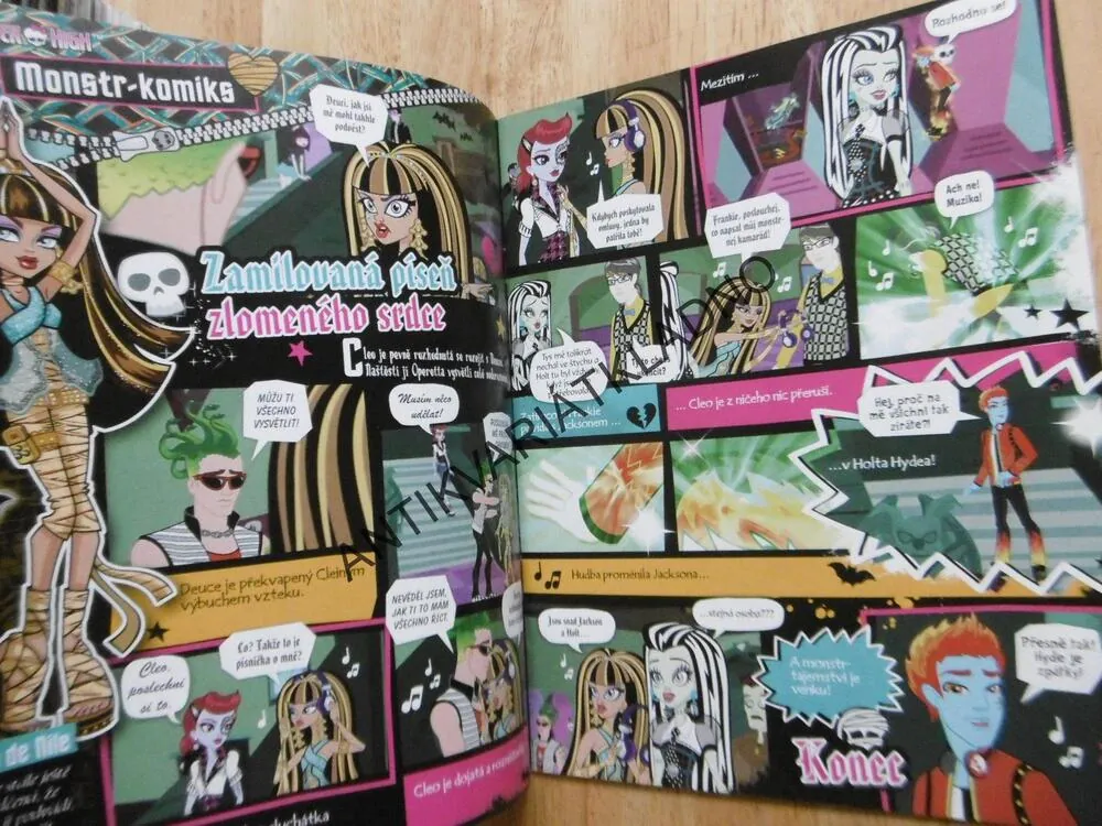 MONSTER HIGH, 8/2014, KOMIKS
