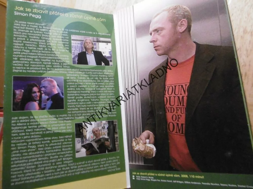 JAK SE ZBAVIT PŘÁTEL A ZŮSTAT ÚPLNĚ SÁM, DVD FILM