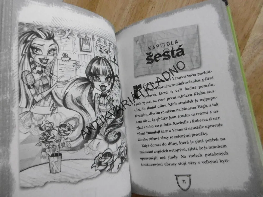 MONSTER HIGH, GHÚLMOŠKY SE CHTĚJÍ BAVIT, GITTY DANESHVARI, **an