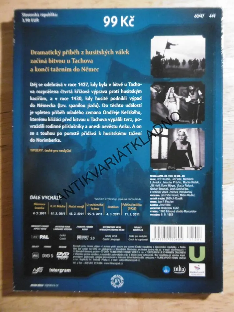 SPANILÁ JÍZDA, DVD FILM