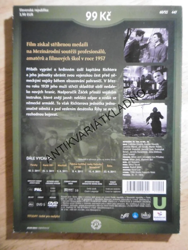 NEPORAŽENÍ, DVD FILM