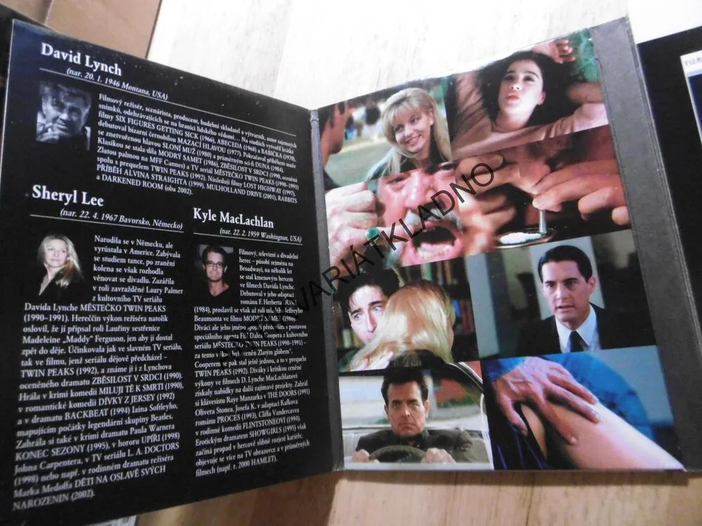 TWIN PEAKS, DAVID LYNCH, DVD FILM,