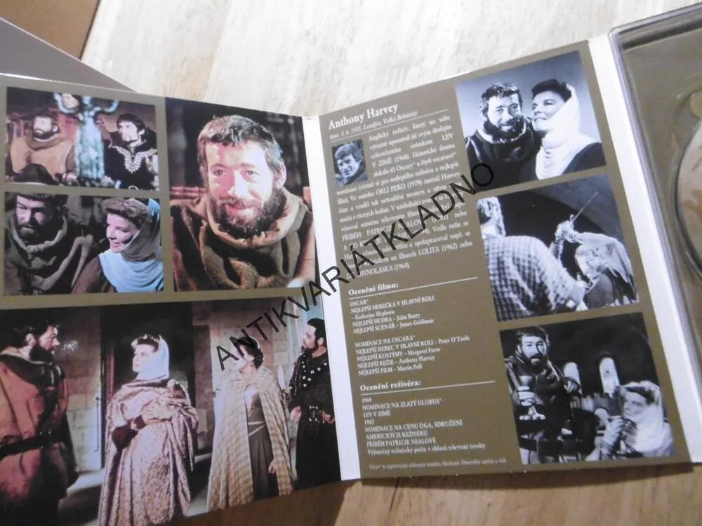 LEV V ZIMĚ, DVD FILM