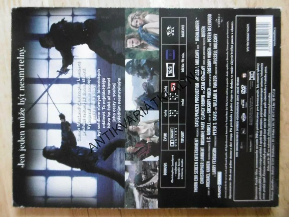 HIGHLANDER, DVD FILM