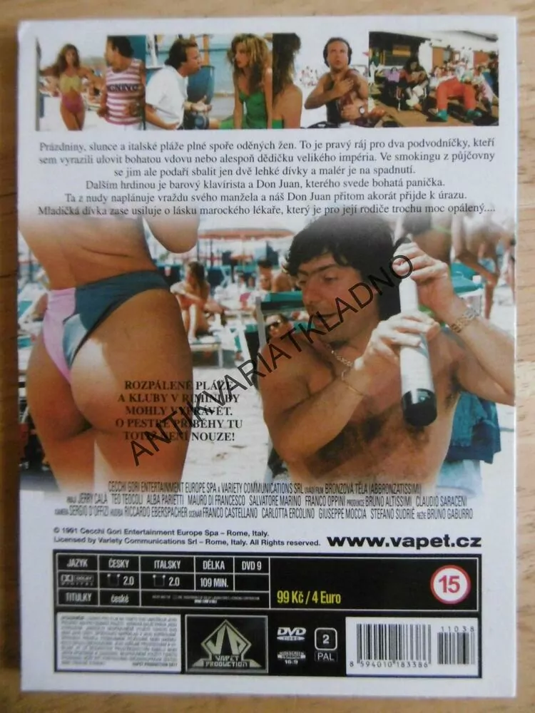 BRONZOVÁ TĚLA, DVD FILM