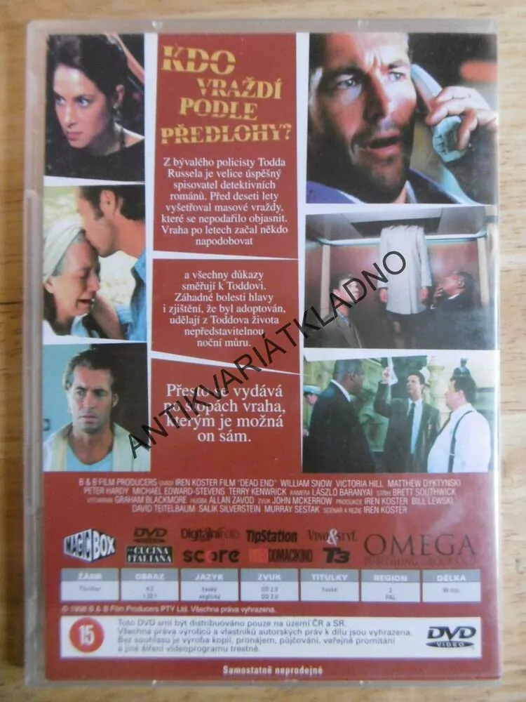 FALEŠNÁ STOPA, DVD FILM