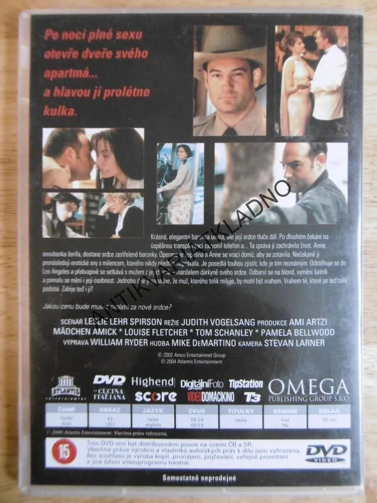 ZAVRAŽDĚNA, ALE SRDCE ŽIJE DÁL, DVD FILM