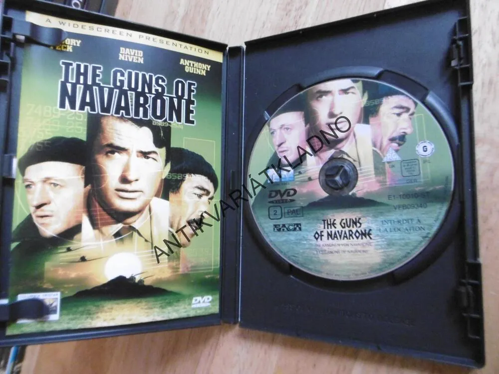 THE GUNS OF NAVARONE, DVD FILM