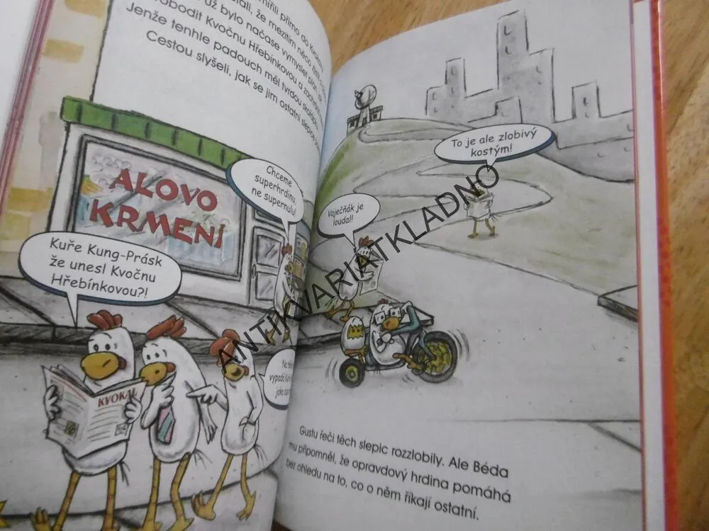 KUŘE KUNG-PRÁSK, ŠÍLENÝ PLÁN!, CYNDI MARKOOVÁ, **an