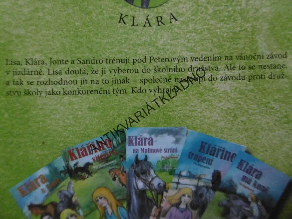 KLÁŘIN VELKÝ ZÁVOD, PIA HAGMAROVÁ, **an