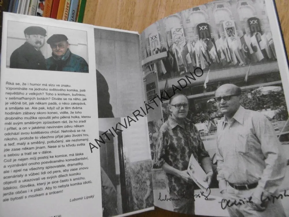 LUBOMÍR LIPSKÝ, O SOBĚ (A O BRATRU OLDŘICHOVI), FILM HEREC, **an