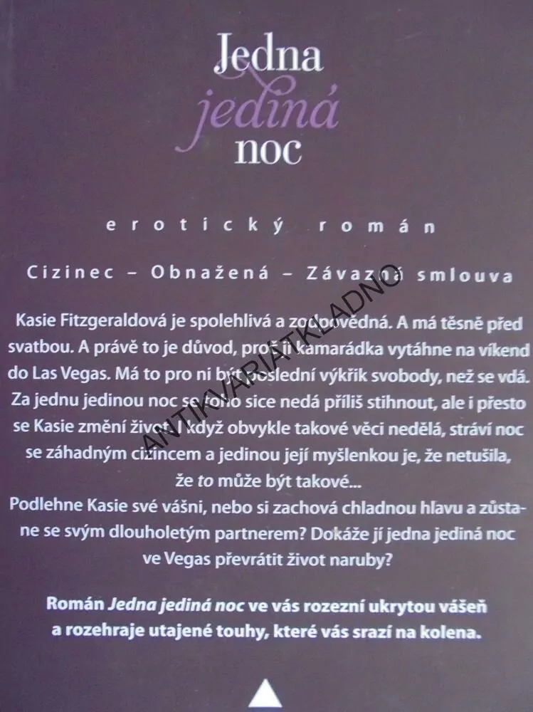 JEDNA JEDINÁ NOC,KYRA DAVISOVÁ, EROTIKA