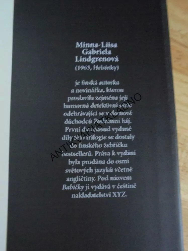 BABIČKY : MRTVÝ KUCHAŘ, MINNA LINDGRENOVÁ, **an