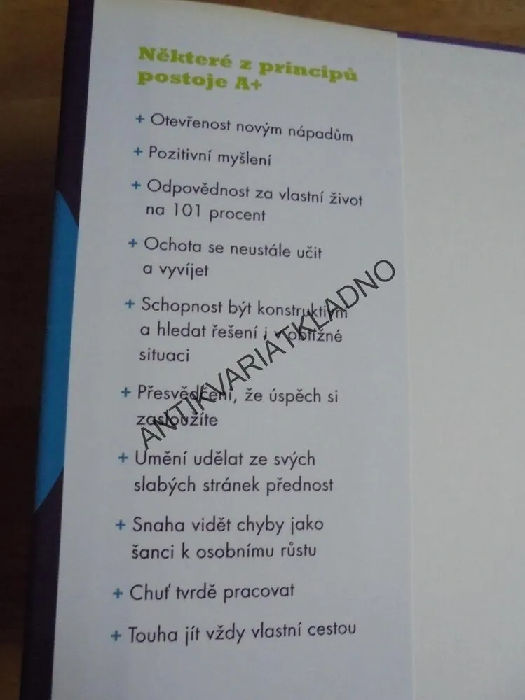 POSTOJ A+, VNITŘNÍ NALADĚNÍ VÍTĚZŮ,PSYCHOLOGIE