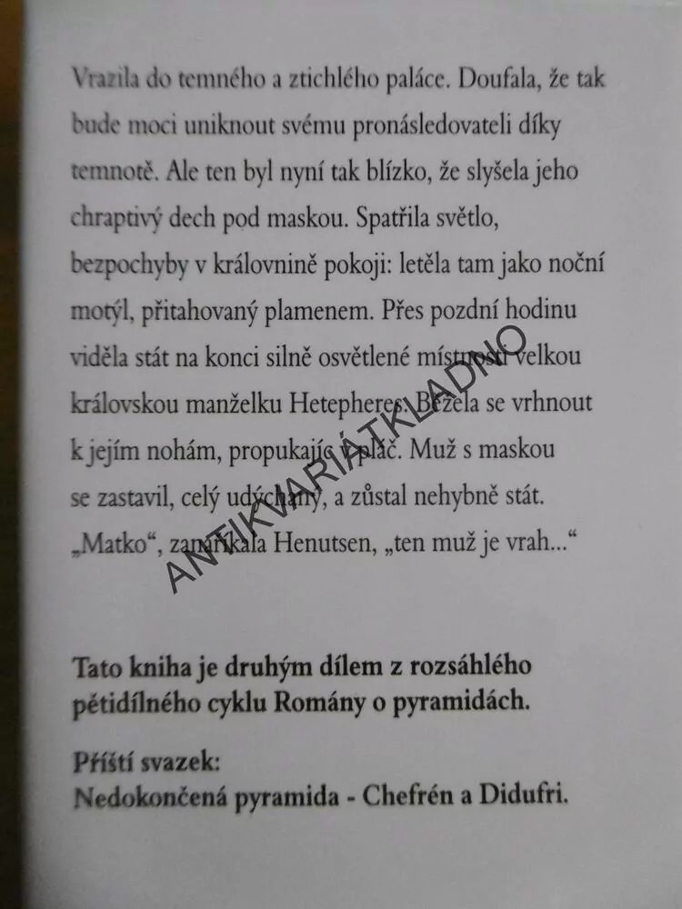 CHEOPSŮV KAMENNÝ SEN 2., GUY RACHET, **an