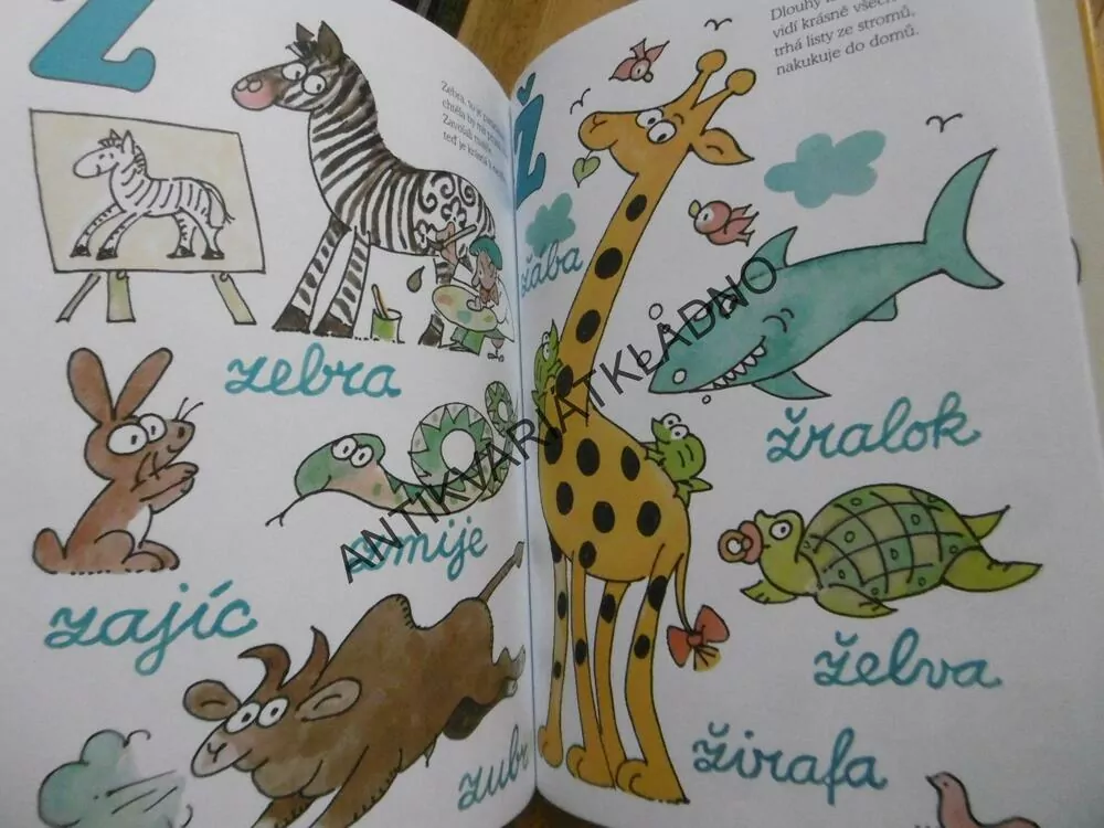 ABECEDA SE ZVÍŘÁTKY, MILOŠ NESVADBA, ALENA SVOBODOVÁ, **an