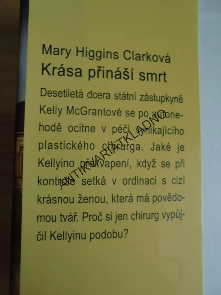 KRÁSA PŘINÁŠÍ SMRT, MARY HIGGINS CLARKOVÁ, **an