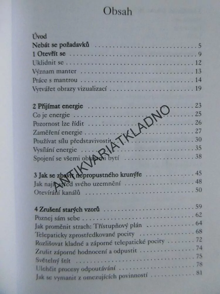 ENERGETICKÝ PROGRAM PĚTI TIBEŤANŮ, PĚT TIBEŤANŮ, BRIGITTE GILLESSEN, **an
