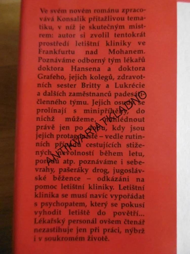 LETIŠTNÍ KLINIKA, H.G. KONSALIK,