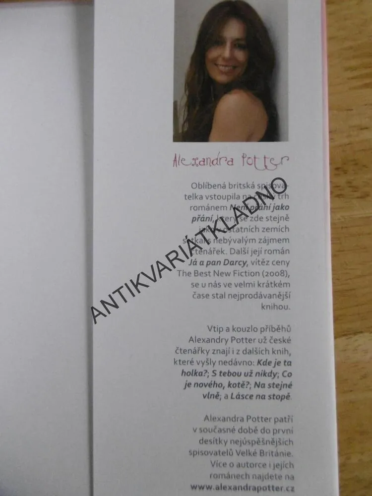 TENTOKRÁT TO BUDE JINAK, ALEXANDRA POTTER, **an