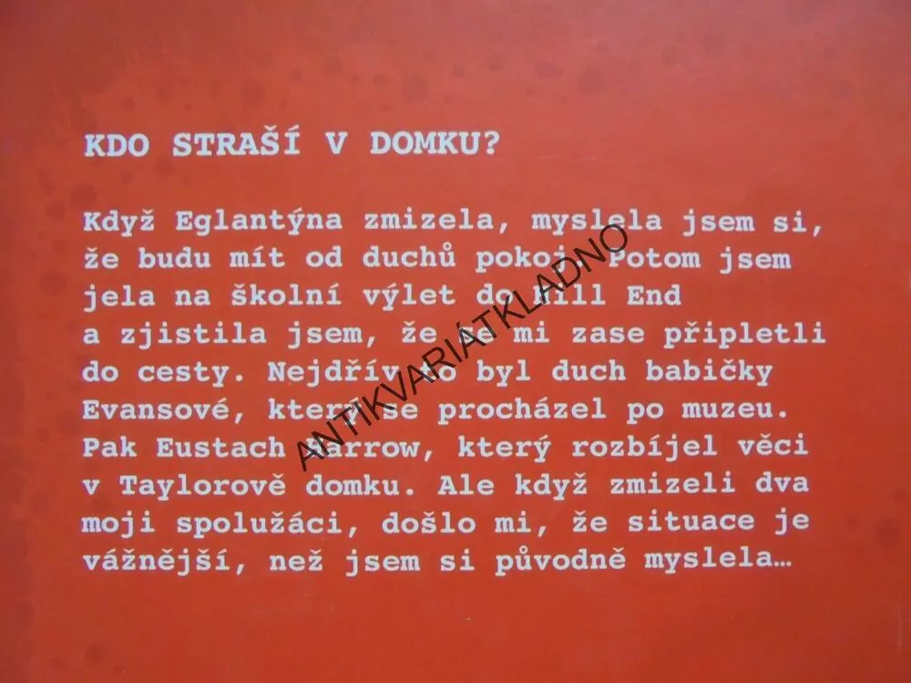 EUSTACH, DUCHAŘSKÉ PŘÍB., ALLIINI LOVCI DUCHŮ,JINKSOVÁ, **an