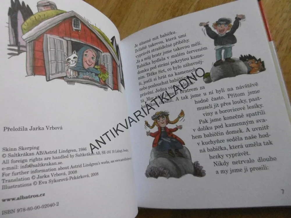 STRAŠIDLO SUŠINKA, ASTRID LINDGRENOVÁ, **an