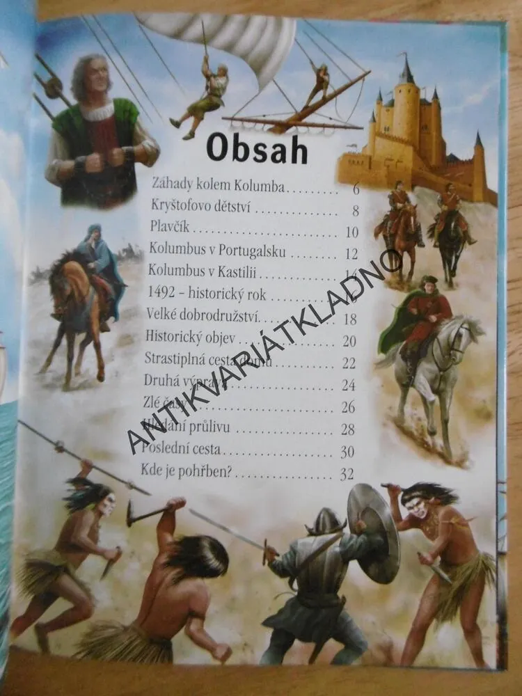 KRYŠTOF KOLUMBUS, MINIBIOGRAFIE TAJEMNÉHO MOŘEPLAVCE, **an