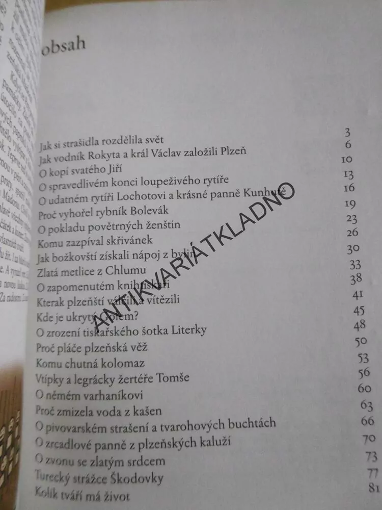 DVA TUCTY PLZEŇSKÝCH POHÁDEK A POVĚSTÍ, ČEKANOVÁ, ZAJÍČEK, VHRSTI, **an