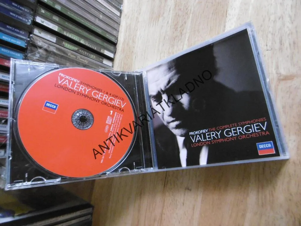 VALERY GERGIEV, THE COMLETE SYMPHONIES, 4 X CD hudba