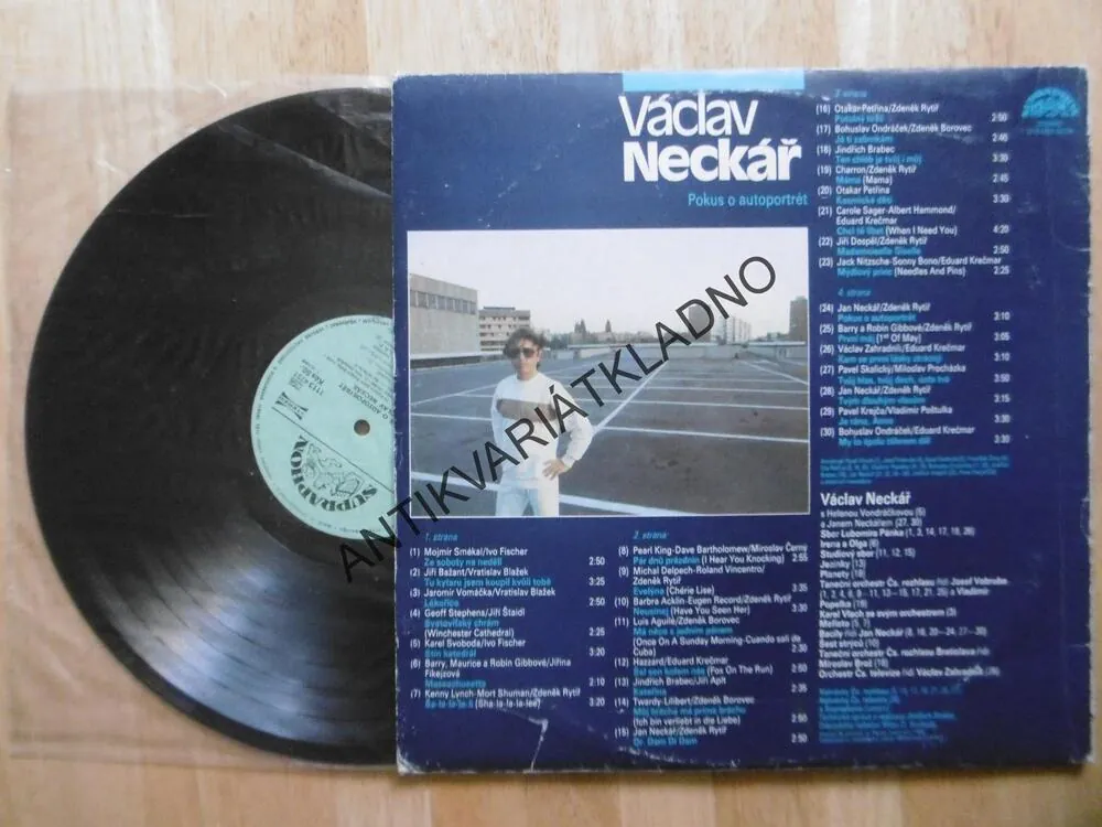 VÁCLAV NECKÁŘ, POKUS O AUTOPORTRÉT, 2 X LP