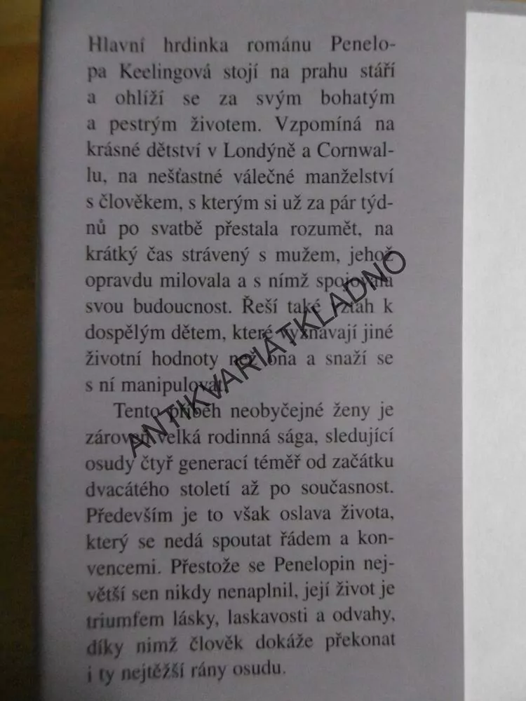 HLEDAČI MUŠLÍ, ROSAMUNDE PILCHEROVÁ, **an