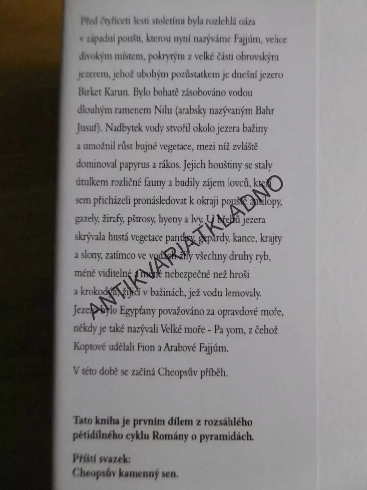 CHEOPS A SLUNEČNÍ PYRAMIDA 1., GUY RACHET, **an
