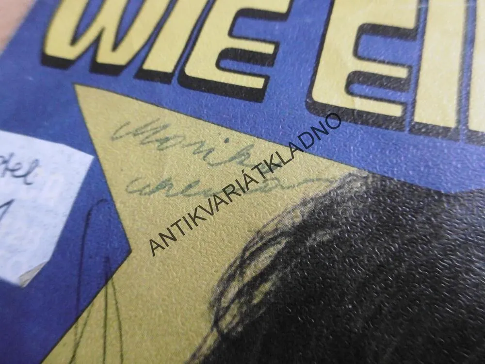 WIE EIN STERN, PETER ORLOFF - AUTOGRAM, MALÁ DESKA