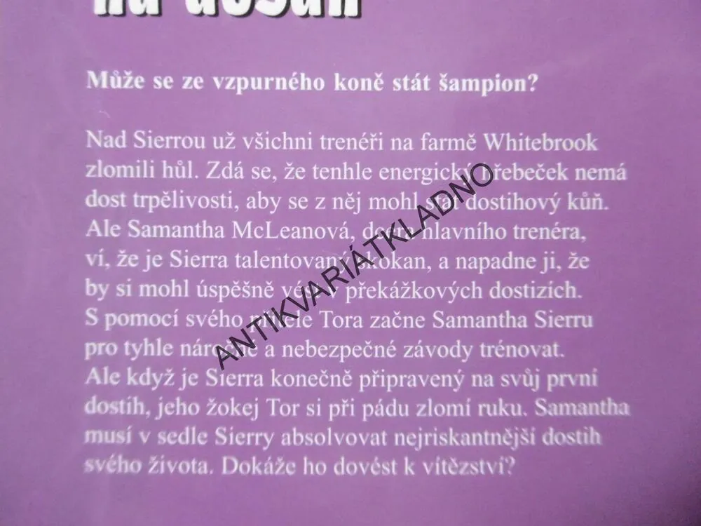 VÍTĚZSTVÍ NA DOSAH, JOANNA CAMPBELL, PLNOKREVNÍK, *an