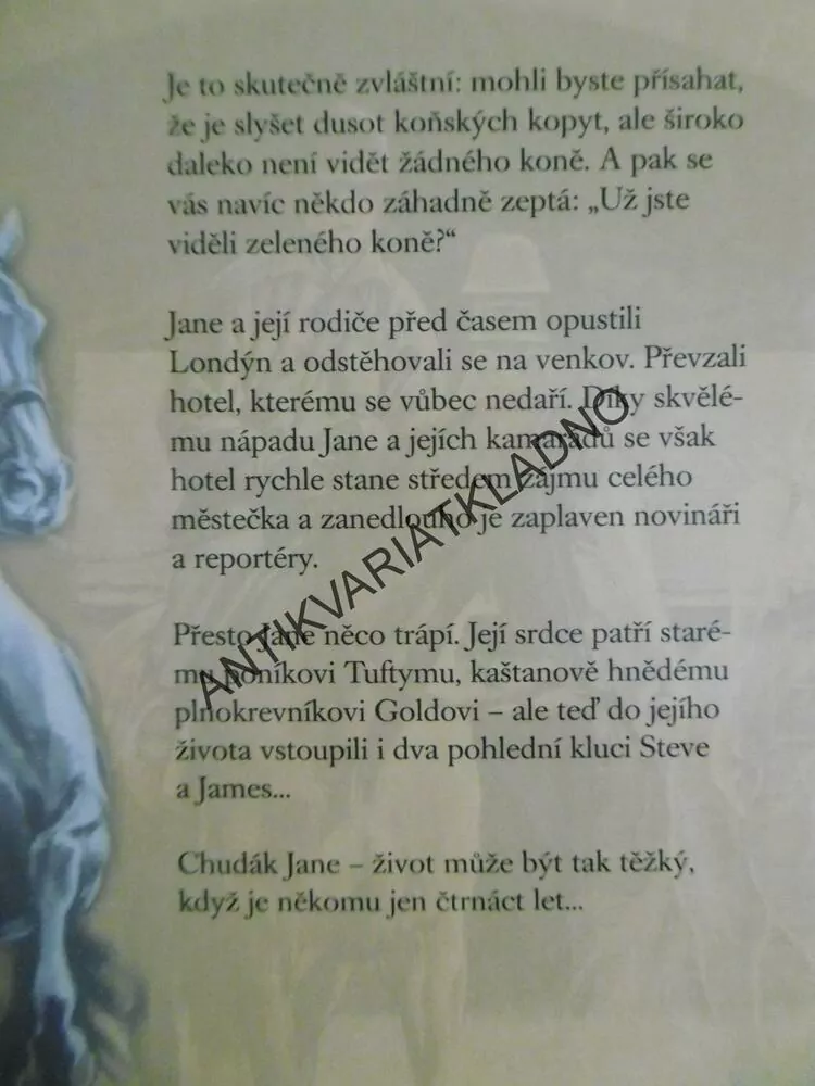 HOTEL U ZELENÉHO KONĚ, ISOLDE PULLUM, **an
