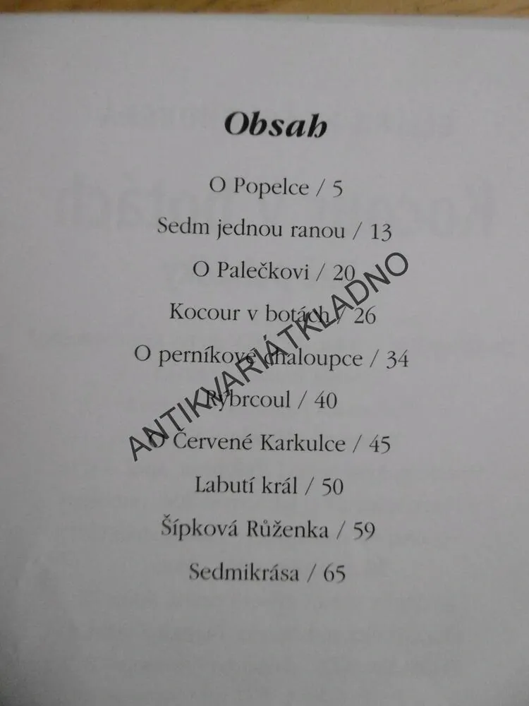 KOCOUR V BOTÁCH A JINÉ POHÁDKY, ELIŠKA KRÁSNOHORSKÁ, **an
