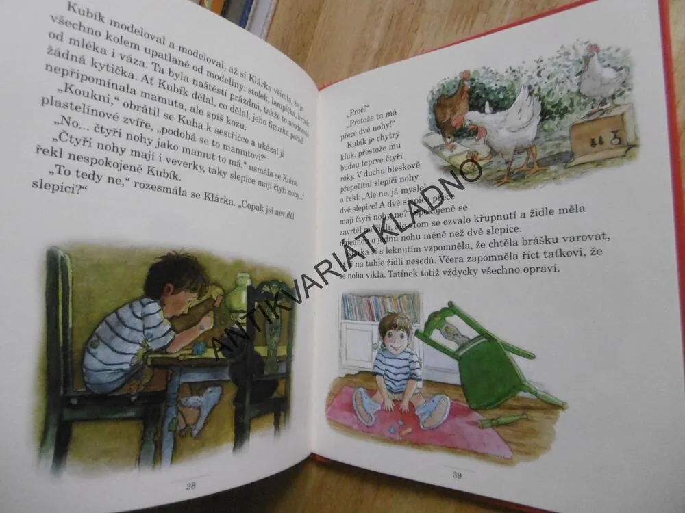KLÁRKA A KUBÍK, PRVNÍ ČTENÍ, **an