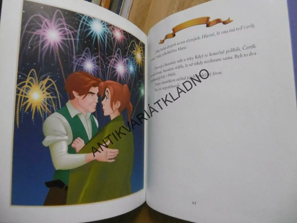 ANASTÁZIE, WALT DISNEY, **an