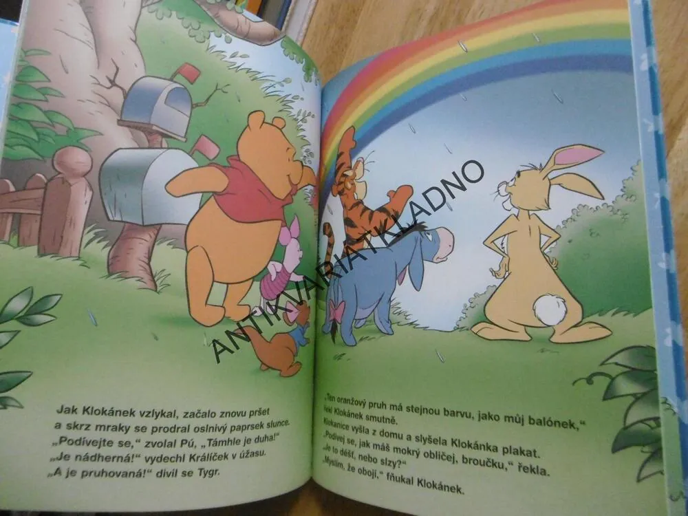 MEDVÍDEK PÚ, BOUŘLIVÉ NAROZENINY, WALT DISNEY, **an