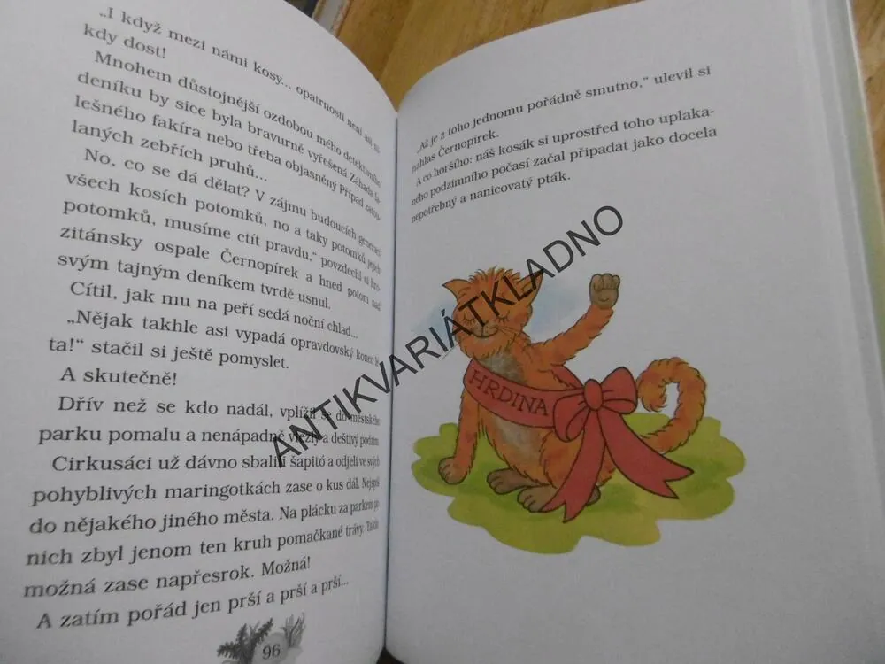 PŘÍPADY KOSÍHO DETEKTIVA ČERNOPÍRKA, JAROMÍR ČERVENKA, JANA SVOBODNÁ, **an