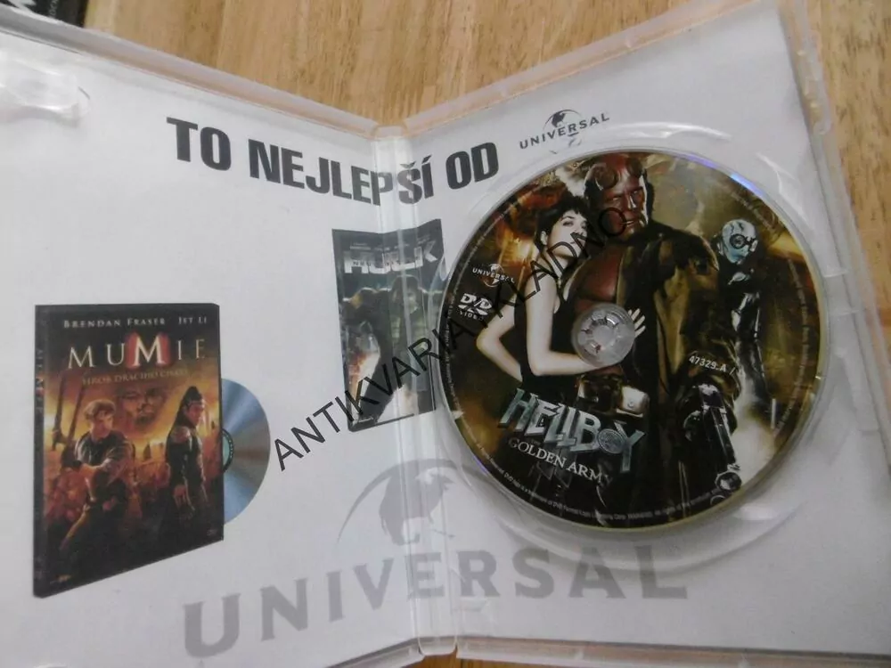 HELLBOY, ZLATÁ ARMÁDA, DVD FILM