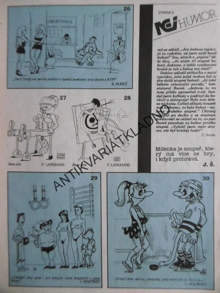 NEI HUMOR, 2/1992 ,EROTICKÁ KNIHOVNIČKA EROTIKA, SEX , PORNO