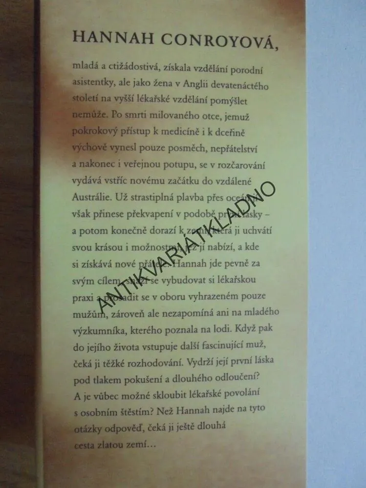 ZLATÁ ZEMĚ, BARBARA WOODOVÁ, WOOD, **an